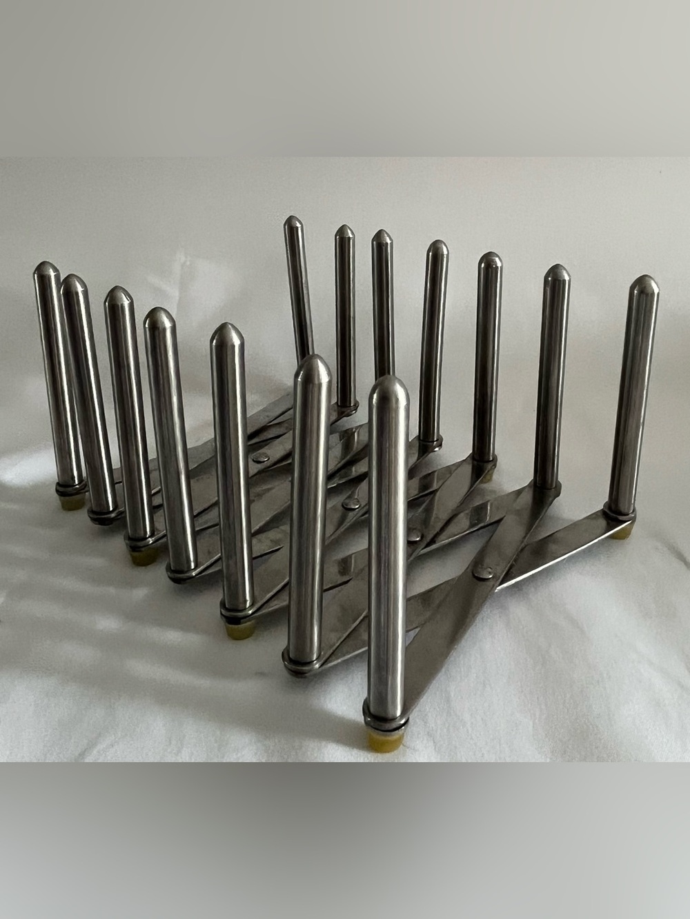 IKEA VARIERA Stainless Steel Adjustable Pot Lid Organizer Rack